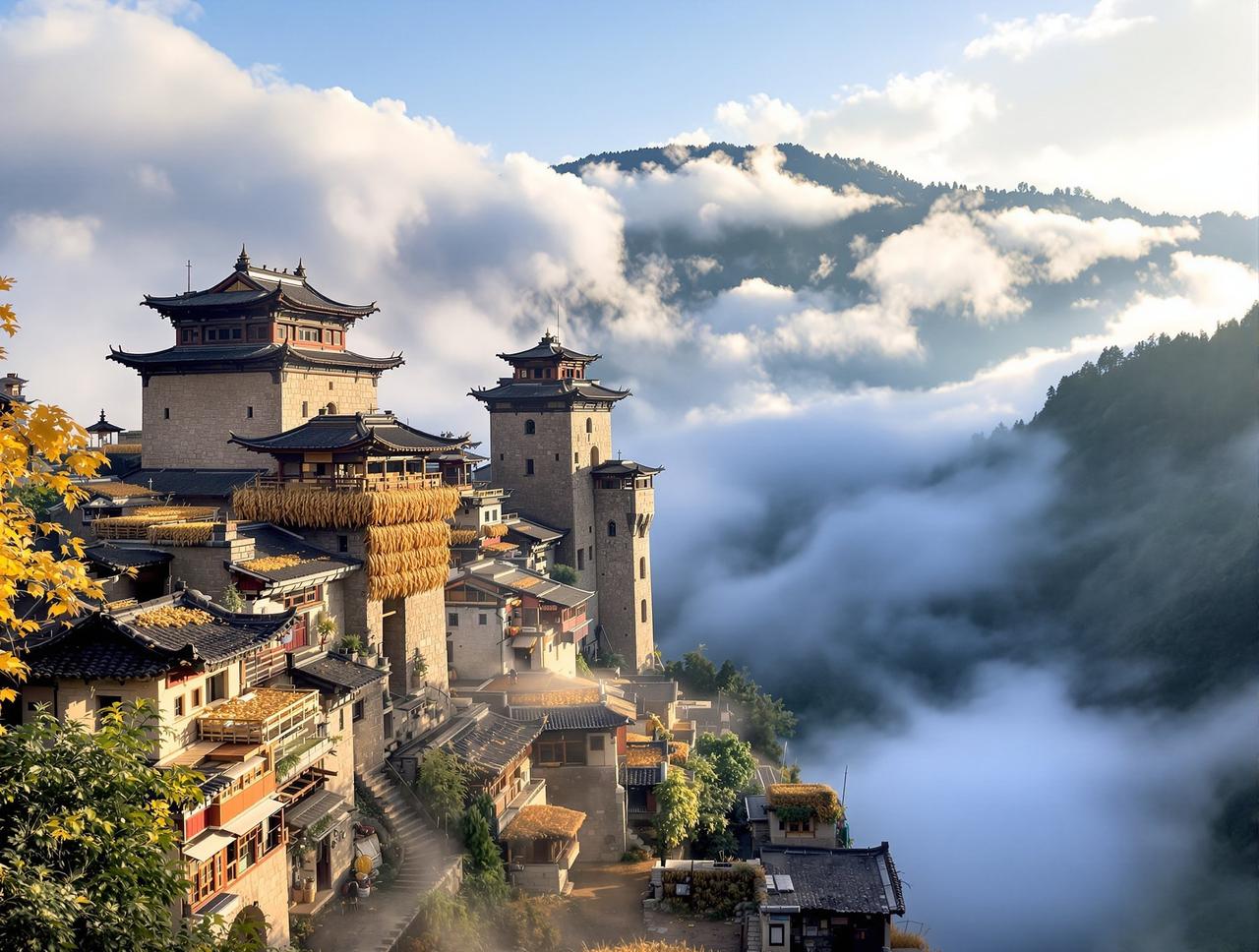 羌族碉楼·云上家园